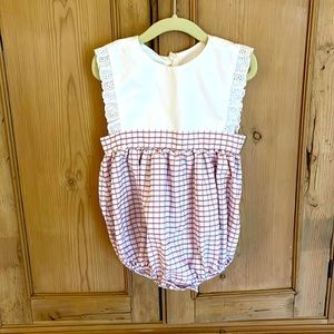 Benoit & Matisse red white and blue bubble size 2T